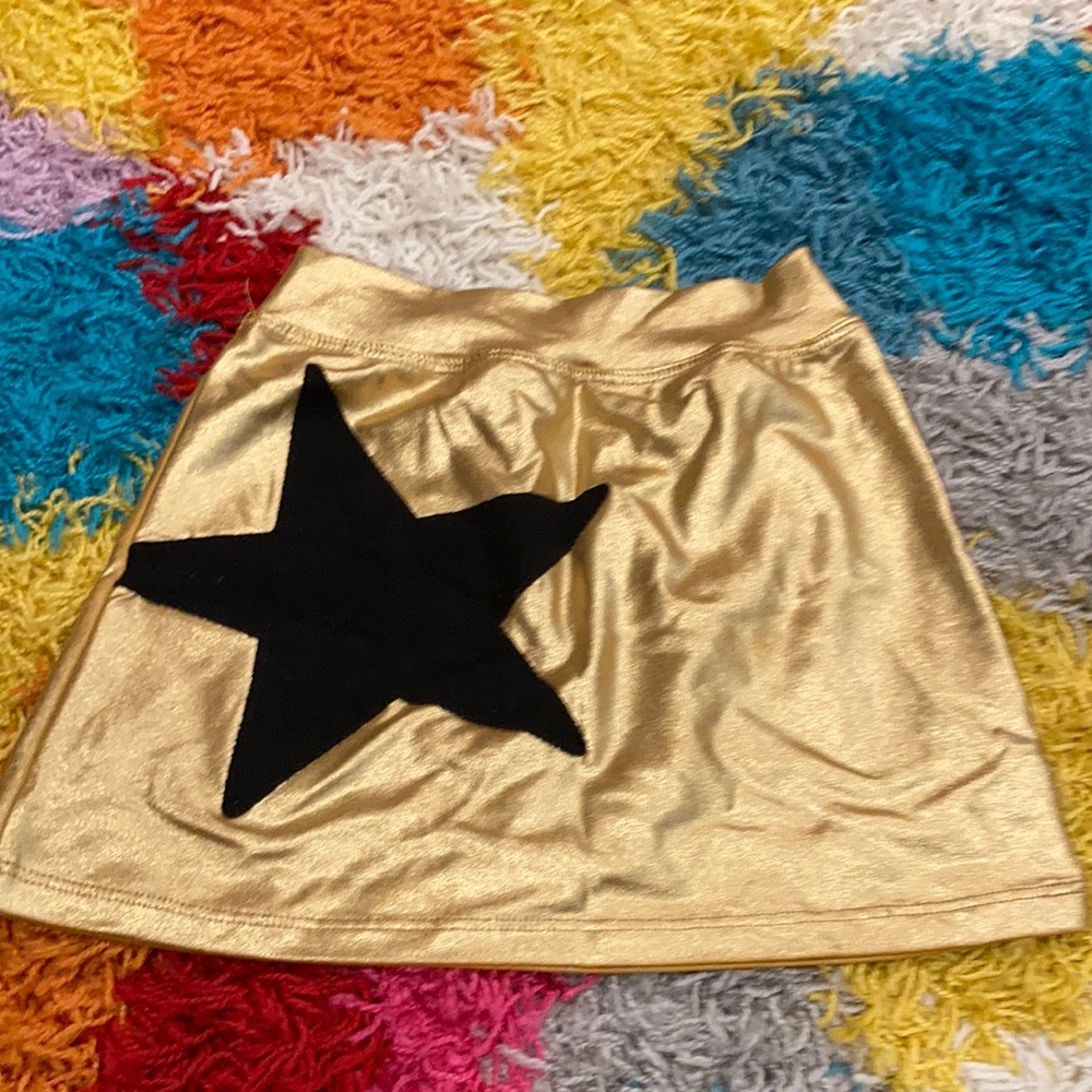 Gold Skirt